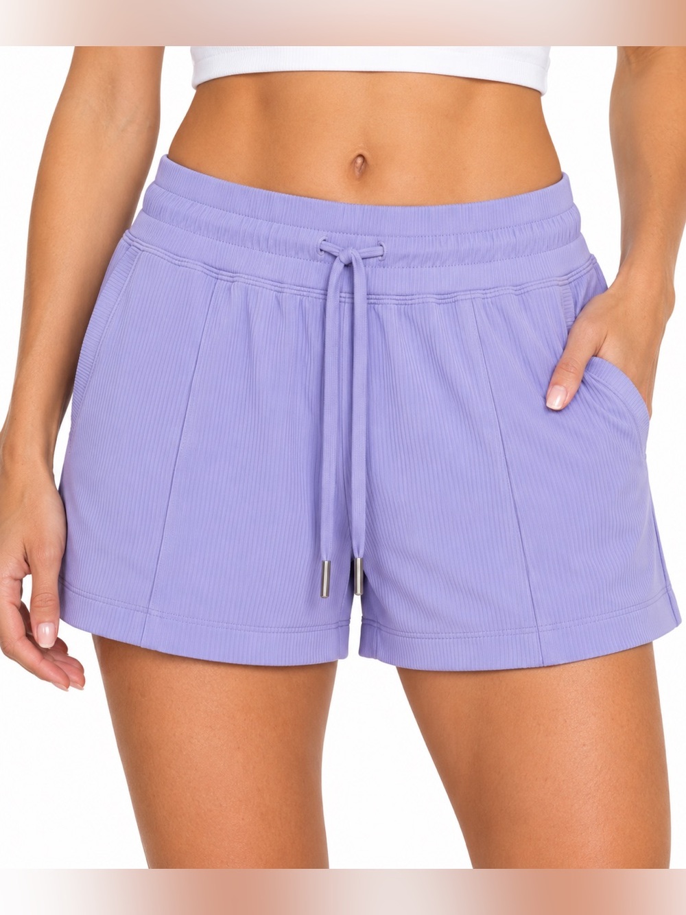 Lululemon Dance Studio High-Rise Shorts 3.5” size 2 lavender